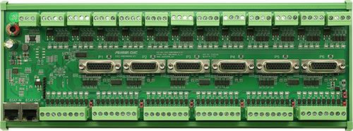 EtherCAT 48-Point Input / 48-Point Output (Transistor) / 6-Axis Control IO Motion Module ESC-I48O48A6-G-V1