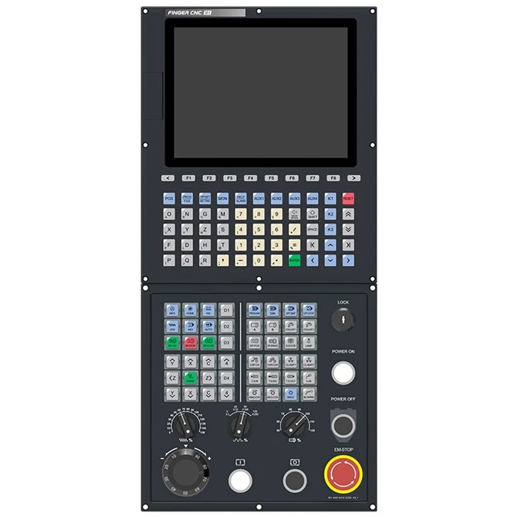 10.4 Inch Lathe Machine Controller Rtcp-Enabled Open Customized Hmi/Plc 5 Axis Linked Turning and Milling Compound Cnc Controller